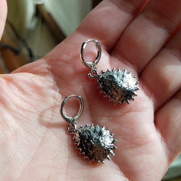 Swarovski Elements 925 Sterling Silver Garnet Red Earrings NEW - Picture 10 of 16